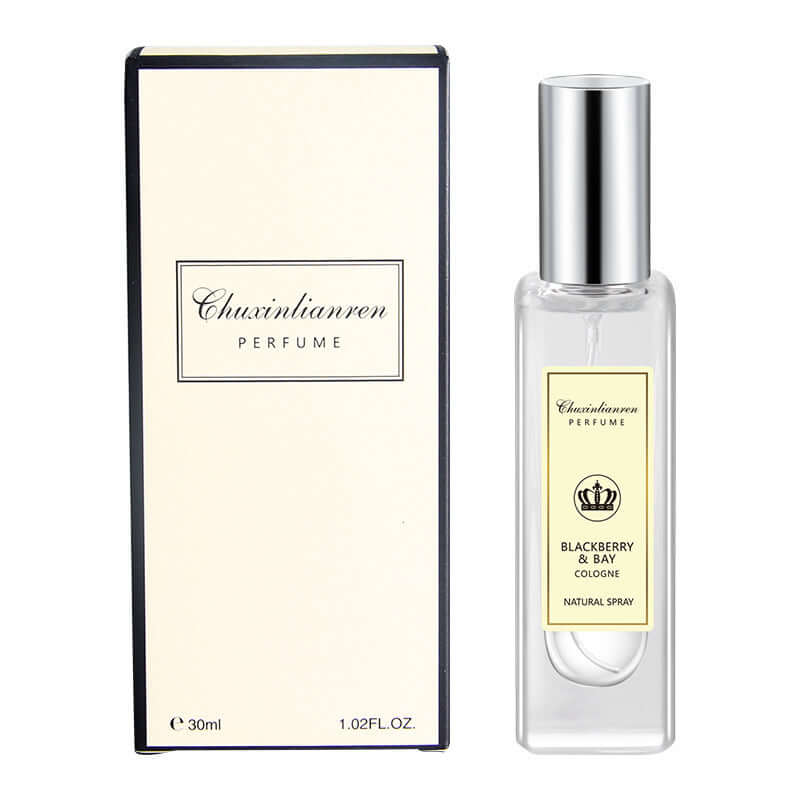 Chuxinlianren 30ML Blackberry & Bay perfume, long-lasting light fragrance for women in elegant packaging.
