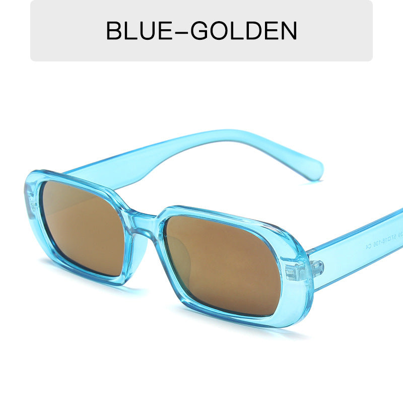 Retro Small Frame Sunglasses Colorful Fashion Sunglasses