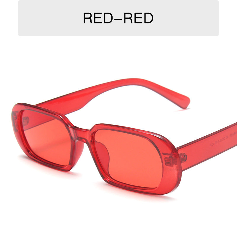 Retro Small Frame Sunglasses Colorful Fashion Sunglasses