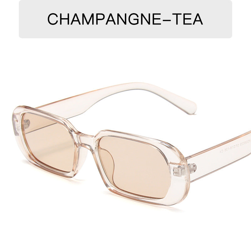 Retro Small Frame Sunglasses Colorful Fashion Sunglasses