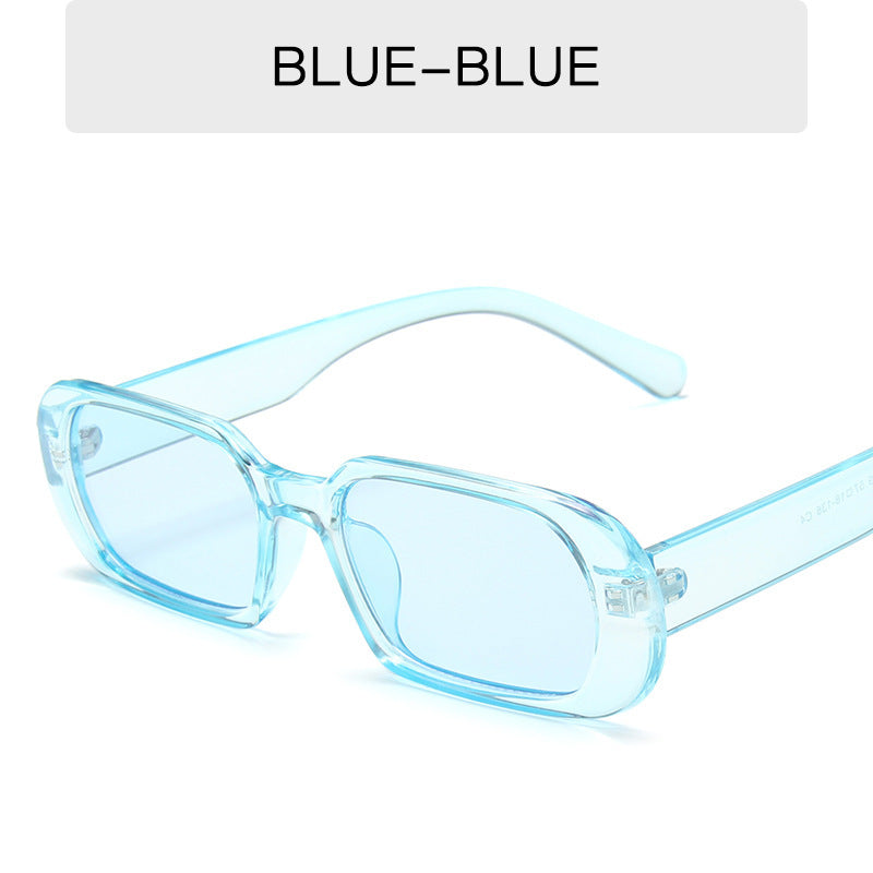 Retro Small Frame Sunglasses Colorful Fashion Sunglasses