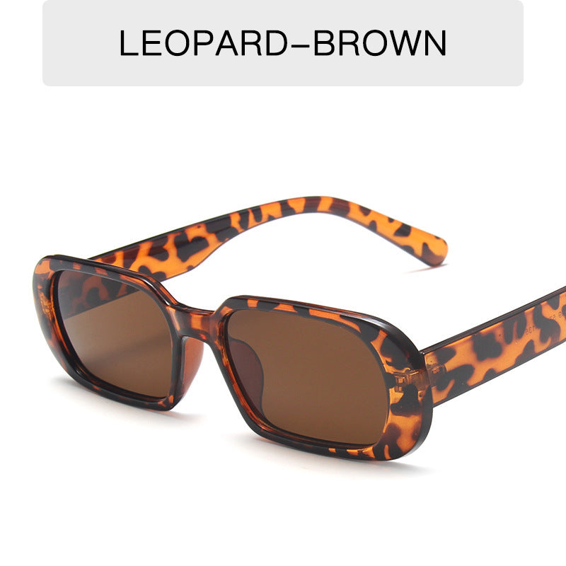 Retro Small Frame Sunglasses Colorful Fashion Sunglasses