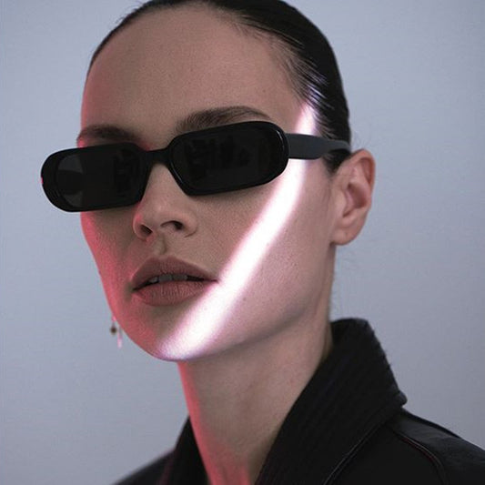 Retro Small Frame Sunglasses Colorful Fashion Sunglasses