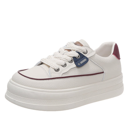 Flat All-Match Sports Casual White Shoes For Women