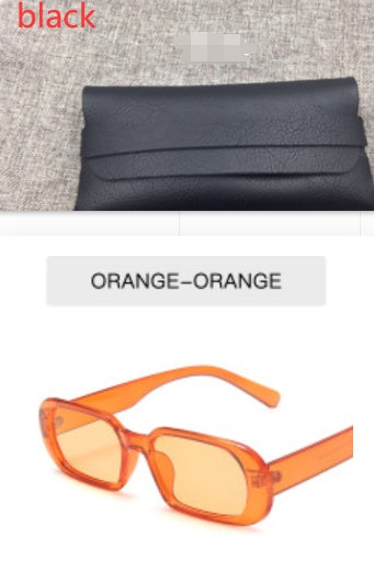 Retro Small Frame Sunglasses Colorful Fashion Sunglasses