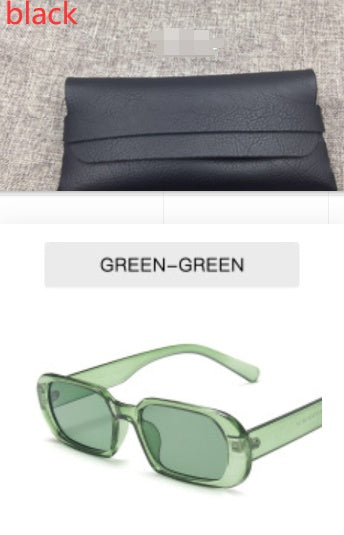 Retro Small Frame Sunglasses Colorful Fashion Sunglasses