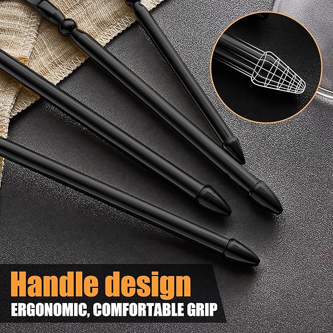 Black Unique Silverware Set,16-Piece Stainless Steel Cutlery Set for 4,Craft Flatware Set with Double-edged Knife,Mirror Polished,Dishwasher Safe