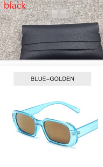 Retro Small Frame Sunglasses Colorful Fashion Sunglasses