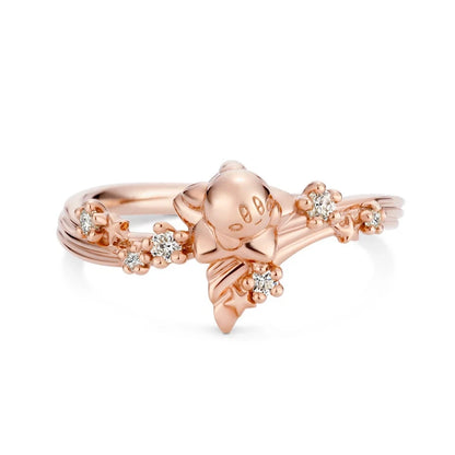 U-TREASURE Kirby of Stars Kirby's Dream Land Ring Twinkle Star Pink Gold 7,9
