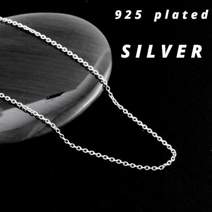 X BIG CRESCENT MOON STAR Pendant 925 Sterling Silver 22" Necklace men women