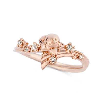 U-TREASURE Kirby of Stars Kirby's Dream Land Ring Twinkle Star Pink Gold 7,9