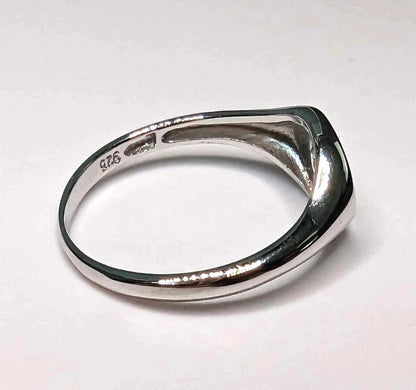 Women's Sterling Silver Sparkle Star Dainty Accent Stackable Ring Sizes 5-10 NEW